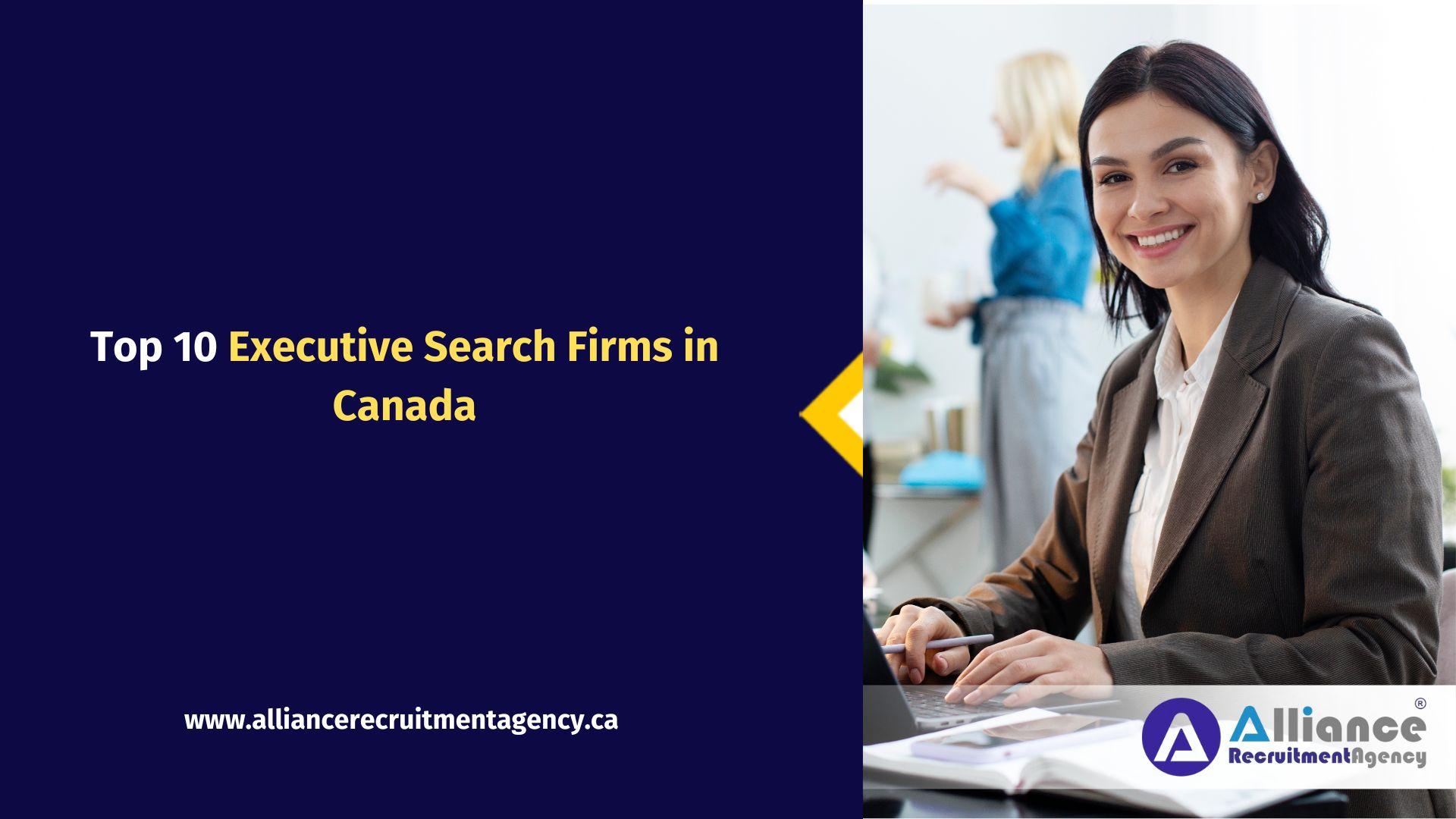 Top Executive Search Firms Canada