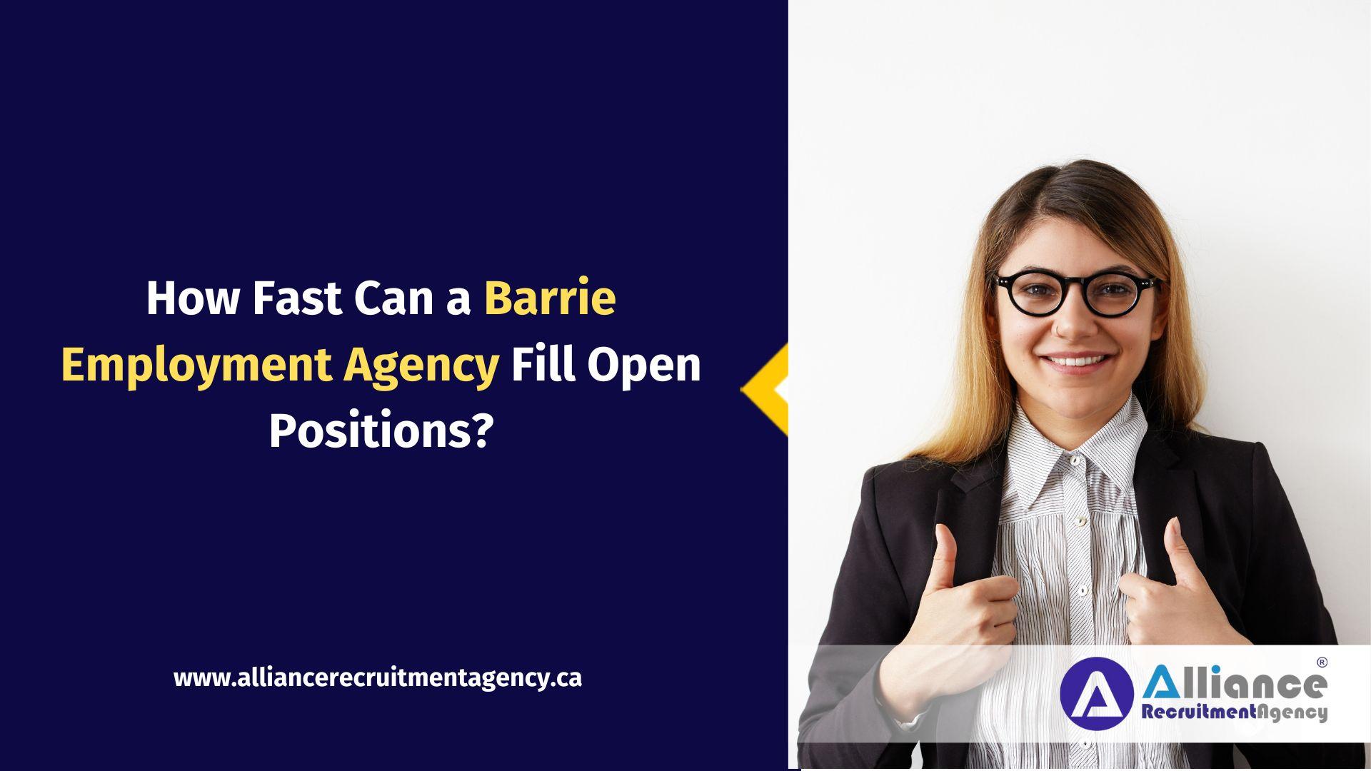 Employment agency Barrie Employment agency Barrie
