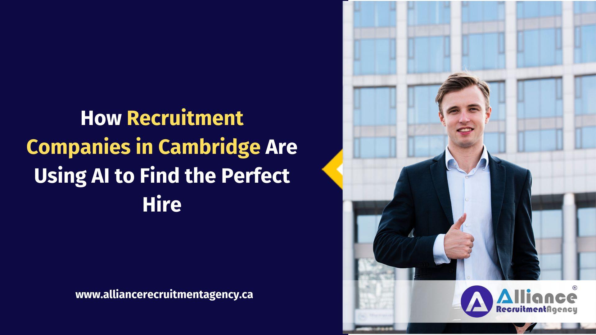 Cambridge recruitment companies Cambridge recruitment companies