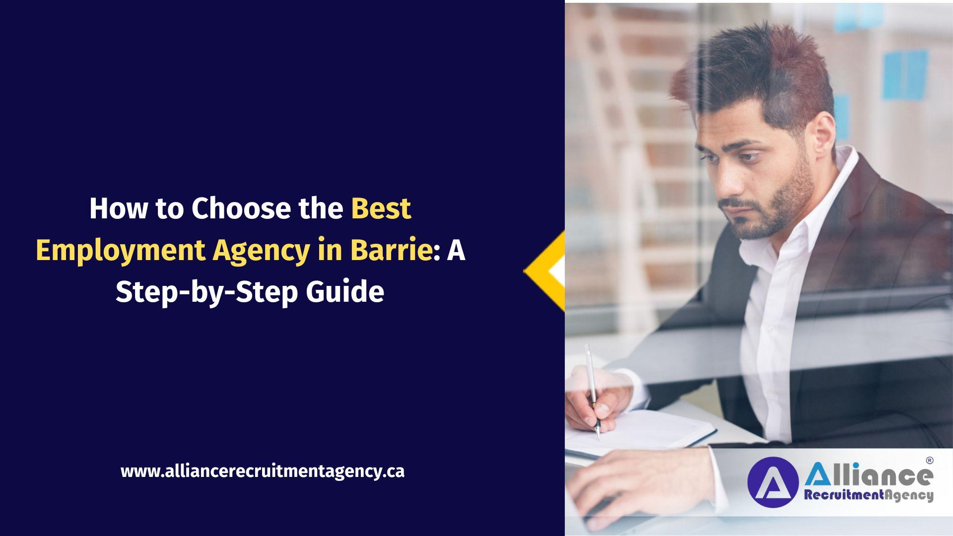 Employment Agency in Barrie Employment Agency in Barrie
