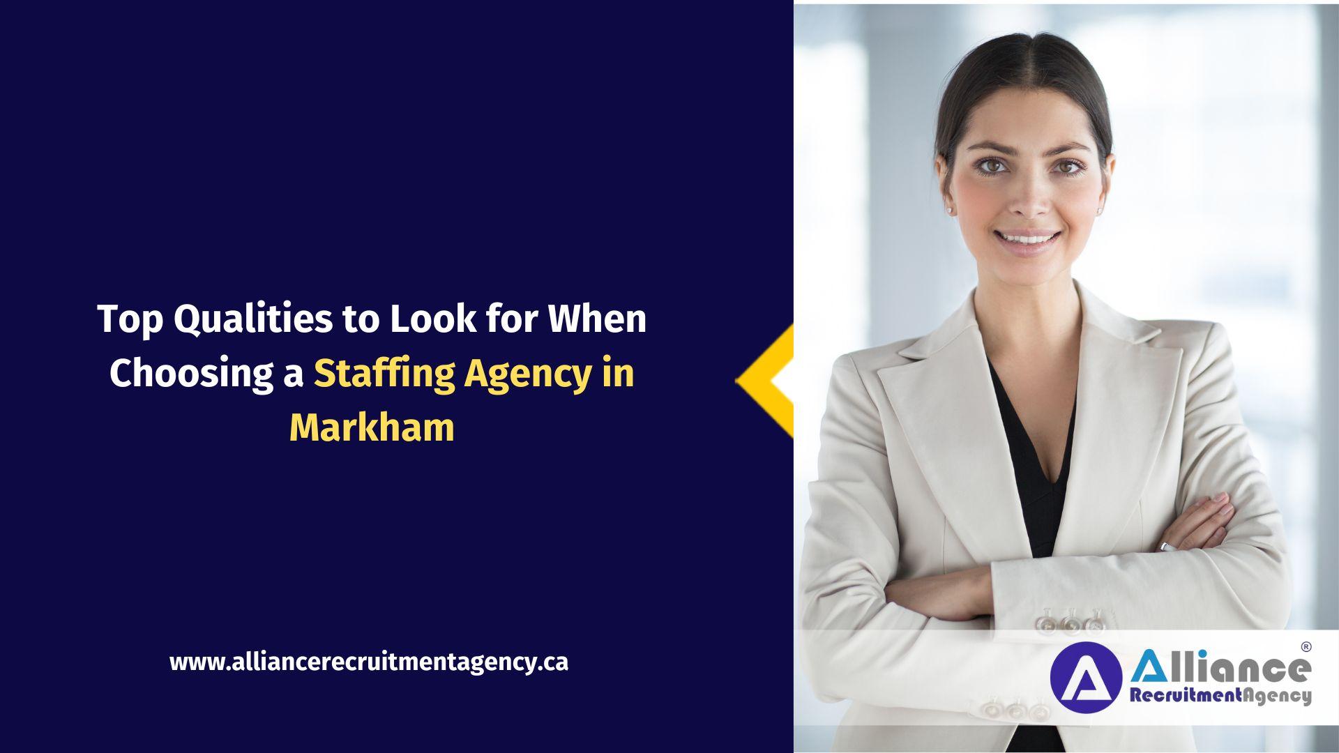 Staffing Agency in Markham Staffing Agency in Markham